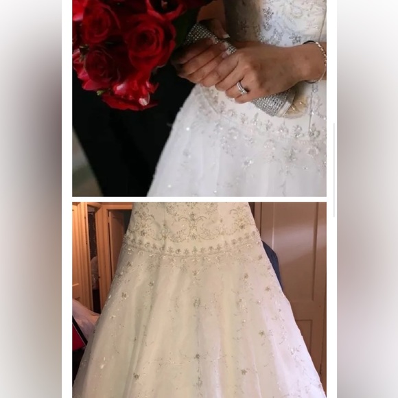 NWT Oleg Cassini CT258 (retail $1,150) Size 16 - Picture 9 of 12